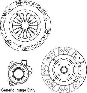 National CK10043-54 - Kit frizione autozon.pro