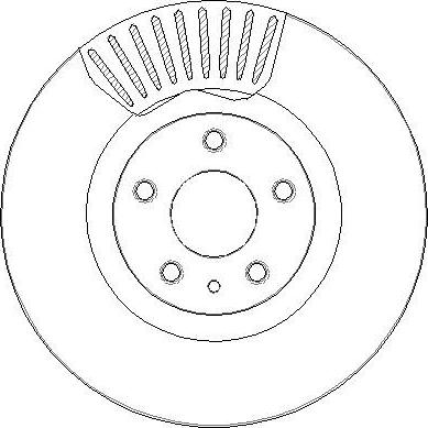 FORD (CHANGAN) DG9C1125CF - Discofreno autozon.pro