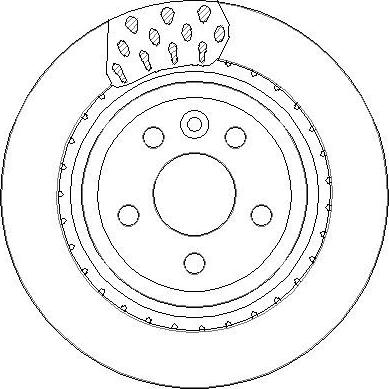 BENDIX 562591BC - Discofreno autozon.pro