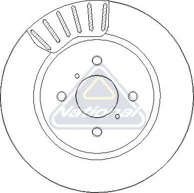 National NBD2356 - Discofreno autozon.pro