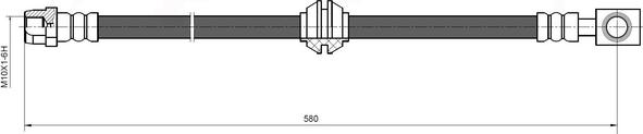 National NBH6006 - Flessibile del freno autozon.pro