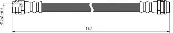 National NBH6008 - Flessibile del freno autozon.pro