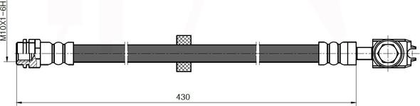 National NBH6015 - Flessibile del freno autozon.pro