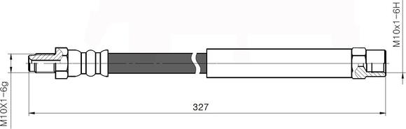 National NBH6035 - Flessibile del freno autozon.pro