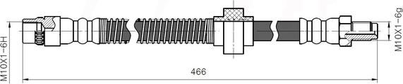 National NBH6024 - Flessibile del freno autozon.pro