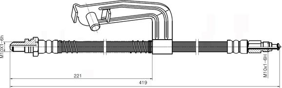 National NBH6025 - Flessibile del freno autozon.pro