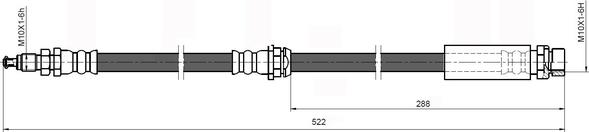 National NBH6022 - Flessibile del freno autozon.pro