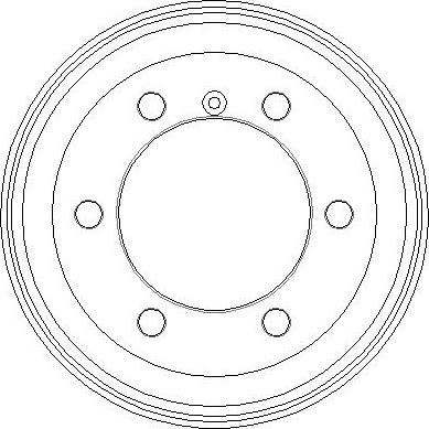 National NDR051 - Tamburo freno autozon.pro
