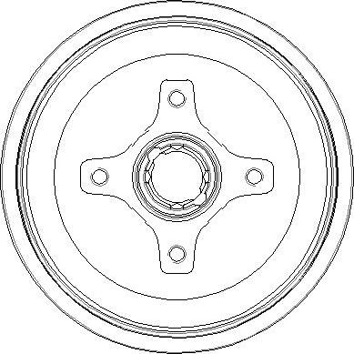 National NDR017 - Tamburo freno autozon.pro