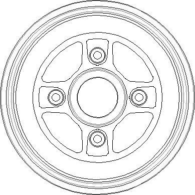 National NDR363 - Tamburo freno autozon.pro