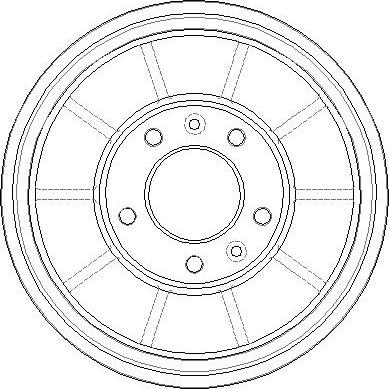 National NDR362 - Tamburo freno autozon.pro