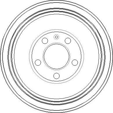 National NDR318 - Tamburo freno autozon.pro