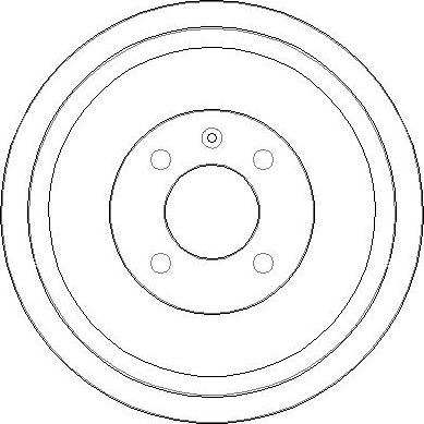National NDR337 - Tamburo freno autozon.pro