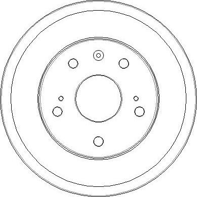 National NDR377 - Tamburo freno autozon.pro