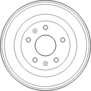 National NDR294 - Tamburo freno autozon.pro