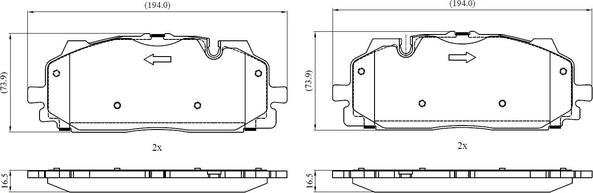 National NP3009 - Kit pastiglie freno, Freno a disco autozon.pro