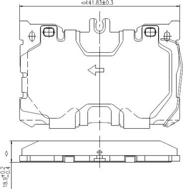 National NP2996 - Kit pastiglie freno, Freno a disco autozon.pro