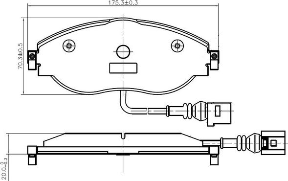 National NP2990 - Kit pastiglie freno, Freno a disco autozon.pro