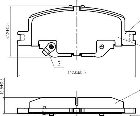 National NP2965 - Kit pastiglie freno, Freno a disco autozon.pro