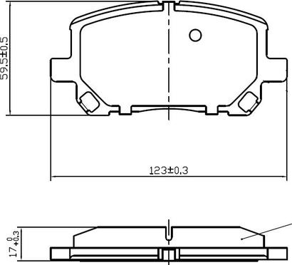 National NP2981 - Kit pastiglie freno, Freno a disco autozon.pro