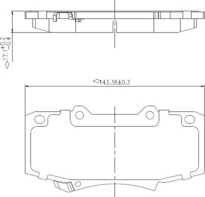 National NP2976 - Kit pastiglie freno, Freno a disco autozon.pro