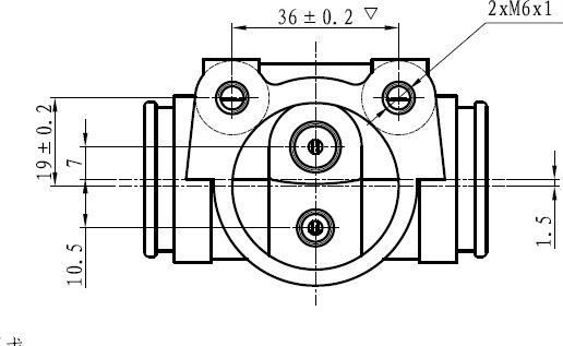 National NWC5044 - Cilindretto freno autozon.pro