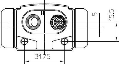 National NWC5066 - Cilindretto freno autozon.pro