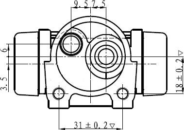 National NWC5012 - Cilindretto freno autozon.pro