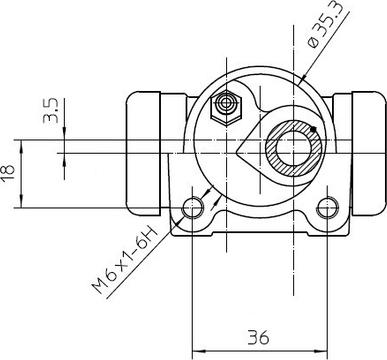 National NWC5037 - Cilindretto freno autozon.pro