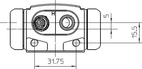 National NWC5027 - Cilindretto freno autozon.pro