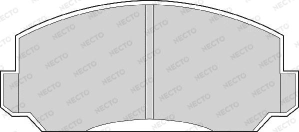 Necto FD904A - Kit pastiglie freno, Freno a disco autozon.pro