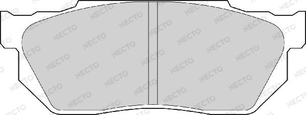 Necto FD902A - Kit pastiglie freno, Freno a disco autozon.pro