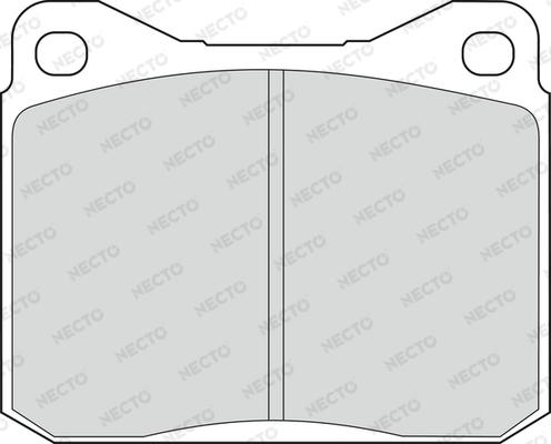 Necto FD4141V - Kit pastiglie freno, Freno a disco autozon.pro