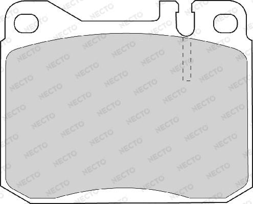 Necto FD4137A - Kit pastiglie freno, Freno a disco autozon.pro