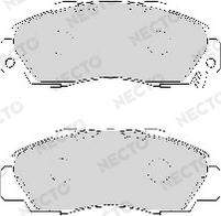 Necto FD6966A - Kit pastiglie freno, Freno a disco autozon.pro