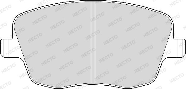 Necto FD6963A - Kit pastiglie freno, Freno a disco autozon.pro