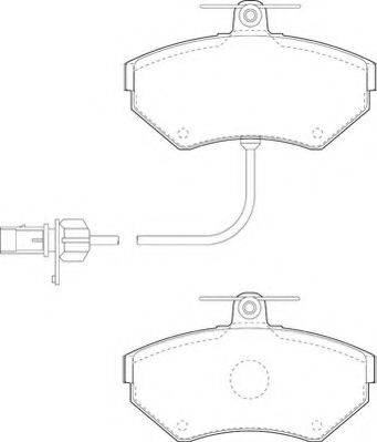 Necto FD6902N - Kit pastiglie freno, Freno a disco autozon.pro