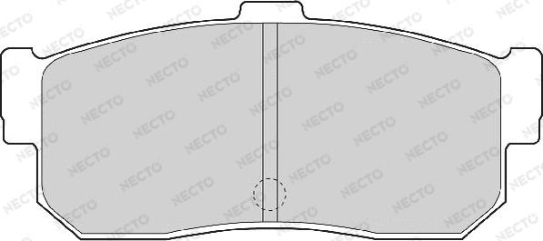 Necto FD6936A - Kit pastiglie freno, Freno a disco autozon.pro