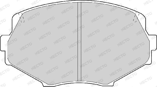 Necto FD6925A - Kit pastiglie freno, Freno a disco autozon.pro