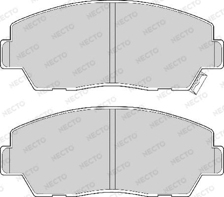 Necto FD6456A - Kit pastiglie freno, Freno a disco autozon.pro