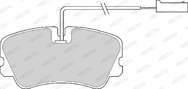 Necto FD6465A - Kit pastiglie freno, Freno a disco autozon.pro