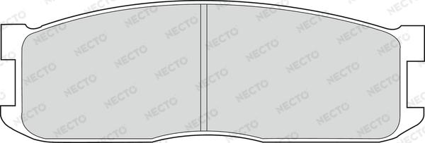 Necto FD6462V - Kit pastiglie freno, Freno a disco autozon.pro