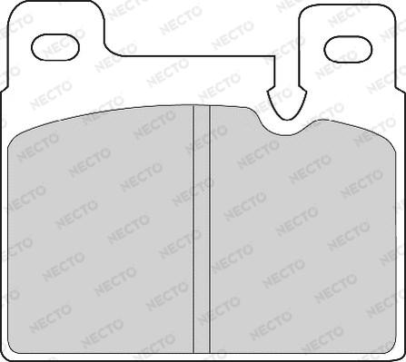 Necto FD6557A - Kit pastiglie freno, Freno a disco autozon.pro