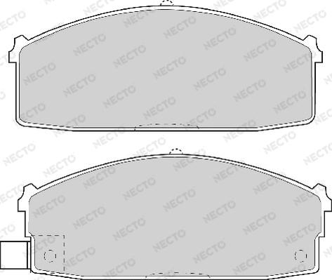 Necto FD6569A - Kit pastiglie freno, Freno a disco autozon.pro