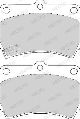 Necto FD6533A - Kit pastiglie freno, Freno a disco autozon.pro