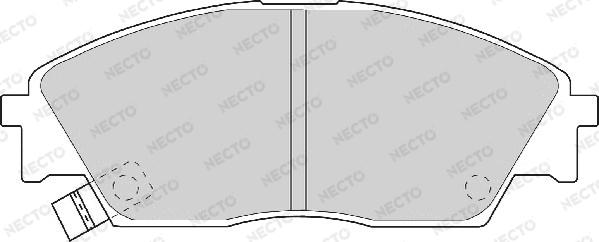 Necto FD6526A - Kit pastiglie freno, Freno a disco autozon.pro