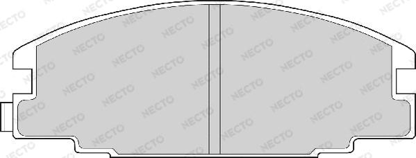 Necto FD6527A - Kit pastiglie freno, Freno a disco autozon.pro