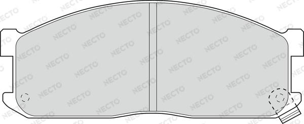 Necto FD6571V - Kit pastiglie freno, Freno a disco autozon.pro