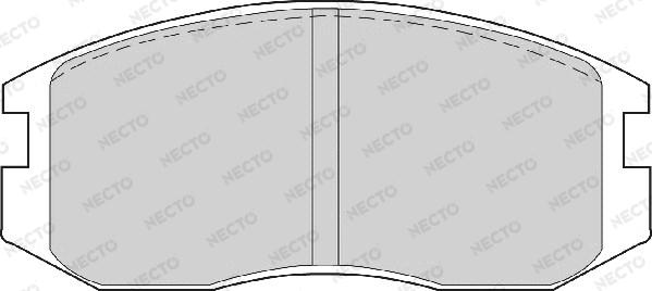 Necto FD6573A - Kit pastiglie freno, Freno a disco autozon.pro