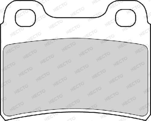 Necto FD6577A - Kit pastiglie freno, Freno a disco autozon.pro